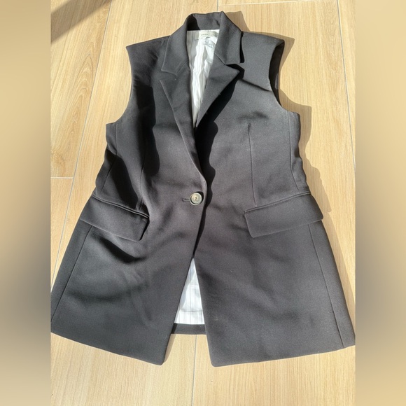 Vince classic oversized vest / size 4 - Picture 5 of 11